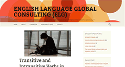 Desktop Screenshot of englishlanguageglobal.com