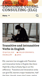 Mobile Screenshot of englishlanguageglobal.com